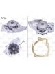 Valeo Water Pump Engine Cooling