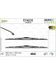 Valeo Wiper Blade Front w/ Wear Warning Contact 600mm Length Beam
