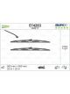 Valeo Wiper Blade w/ Washer-Fluid Jet Front 550mm Length
