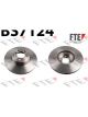 Valeo FTE Disc Brake Rotor