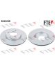 Valeo FTE Disc Brake Rotor