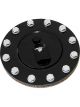 Aeroflow Billet Fuel Cell Cap Assembly For All Fuel Cells Black