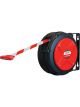 Alemlube El Series Danger Safety Barrier Reel 16M Long Red and White Band