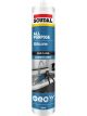 Soudal All Purpose Silicone Sealant Cement Grey 300ml