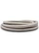 Vibrant 20 Feet Stainless Steel Braided PTFE Lined Flex Hose -3 AN Size