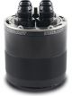 Vibrant 4-Port Lid Catch Can with Internal Baffle Assembly Small