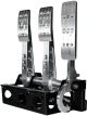 OBP Pro Race V2 Aluminium Floor Mounted Cockpit Fit 3 Pedal System Silver