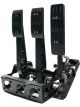 OBP Track-Pro V2 Floor Mounted 3 Pedal System Angled Cradle Box Black