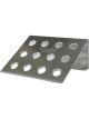 OBP Aluminium Foot Rest 250mm Wide by 200 Long Height 100mm 180mm Deep