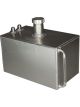 OBP 2 Gallon Aluminium Baffled Fuel Tank with JIC 10 Outlet, Inlet and Breather