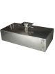 OBP 6 Gallon Aluminium Foam Filled Fuel Tank 10mm Outlet with 50mm Splash Bowl