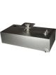 OBP 8 Gallon Aluminium Baffled Fuel Tank with 50mm Splash Bowl JIC 10 Fittings