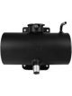 OBP 1.5 Litre Dark Matter Horizontal Round Header Tank 10mm Outlet 18mm Inlet