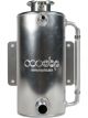 OBP 1.5 Litre Vertical Aluminium Header Tank 10mm Outlet with Sight Tube Round