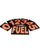 OBP Standard Pit Board Numbers Orange
