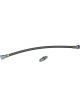 OBP Stainless Steel Braided Reservoir Feed Pipe 310mm Length 7/16 UNF Fitting