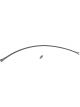 OBP Stainless Steel Braided Reservoir Feed Pipe 620mm Length 7/16 UNF Fitting