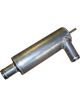 OBP Water Swirl Pot Approx Size Main 195mm Body Length 65mm Outside Diameter