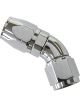 Aeroflow 880 Elite Full Flow Cutter Swivel 45 Degree Hose End -16AN