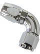 Aeroflow 880 Elite Full Flow Cutter Swivel 90 Degree Hose End -12AN