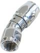 Aeroflow 880 Elite Full Flow Cutter Swivel 30 Degree Hose End -12AN