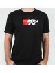 K&N Men's Racing Logo T-Shirt Black Cotton Large