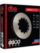 DBA Disc Brake Rotor Ring Cross-Drilled & Dimpled 5000 Series (Single) 390mm