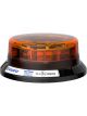 Ecco Amber Led Beacon 12/24V 3 Bolt Metal Mount - 6Xstrbe 2Xrot Patts