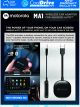 Motorola Sound Wireless Android Auto Adapter For Wired Usb Port