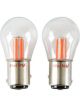 Holley RetroBright LED Light Bulbs 1157 Style Red Colour 580 Lumens