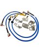 Hosetechnik Braided Brake Hose Kit Blue
