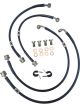 Hosetechnik Braided Brake Hose Kit Black