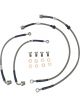 Hosetechnik Braided Brake Hose Kit Clear