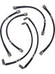 Hosetechnik Braided Brake Hose Kit Black