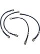 Hosetechnik Braided Brake Hose Kit Black