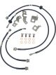 Hosetechnik Braided Brake Hose Kit Black