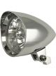 Ultima Headlight Chrome Tri-Bar Bullet 5-3/4'' x 9-3/4'' Length