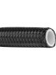 Proflow Black Stainless Steel Braided PTFE Hose -10AN 5M