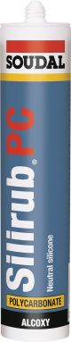 Soudal Silirub PC Clear 300ml