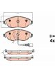 TRW Brake Pads