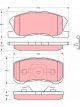 TRW Brake Pads