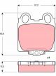 TRW Brake Pads