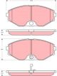 TRW DTEC Brake Pads