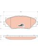 TRW DTEC Brake Pads