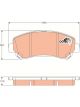 TRW DTEC Brake Pads