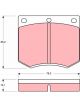 TRW Brake Pads