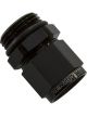 Aeroflow Male -8 ORB to Female -10AN Swivel Adapter Black