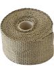 Aeroflow Exhaust Insulation Wrap 2 Inch Wide, 15ft Length Titanium