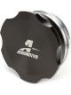 Aeromotive Fill cap Screw-on 3in Diameter Weld-On Black