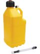 Allstar Performance Utility Jug 5 Gal w/ Filler Hose Yellow